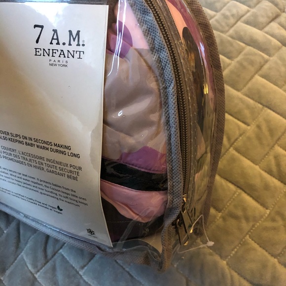 NWT sold out 7 A.M. Enfant Cocoon Car Seat Cover - Picture 4 of 6